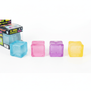 Squish Cubes Flat Lay Row