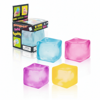 Squish Cubes with Packaging
