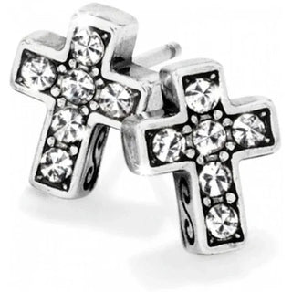 Brighton Women's Earrings Starry Night Cross Mini Post Earrings
