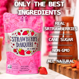 Strawberry Daiquiri in a Bag