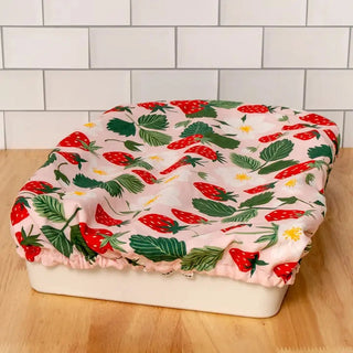 Paper Farm Press Kitchen Tools & Utensils Strawberry Patch Dish Cover
