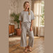 HEATHER GREY/WHITE