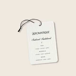 Sunkissed Sandalwood Aroma Cards