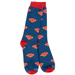 World’s Softest Socks Adult Socks Super Dad Socks