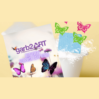 Garb 2 Art Kid's Bath & Body Butterfly Surprise Bath Bomb