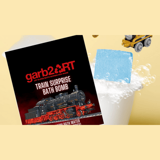 Garb 2 Art Kid's Bath & Body Train Surprise Bath Bomb