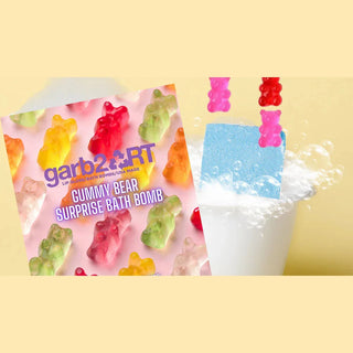 Garb 2 Art Kid's Bath & Body Gummy Bear Surprise Bath Bomb