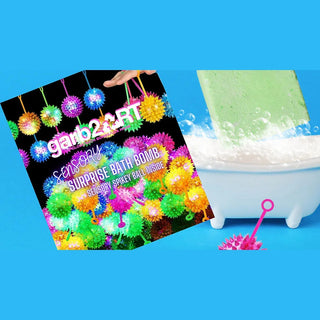 Garb 2 Art Kid's Bath & Body Sensory Spike Ball Surprise Bath Bomb