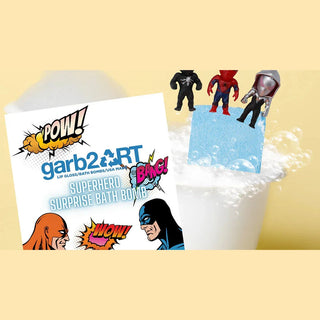 Garb 2 Art Kid's Bath & Body Superhero Surprise Bath Bomb