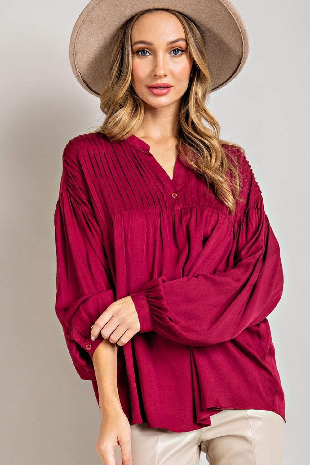 long sleeve blouse