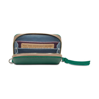 Consuela Bags Teal Zippy Wallet