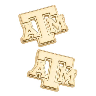 Canvas Women’s Earrings Texas A&M 24K Earrings