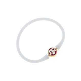 Canvas Women's Bracelets Texas A&M White Silicone Bracelet