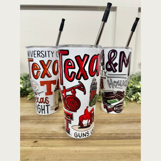 Glory Haus Drinkware Texas Icon Tumbler