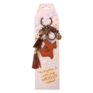 Vaan & Co Keychains Texas Keychain