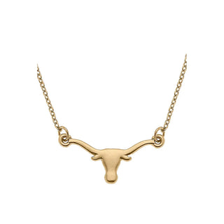 Texas Longhorns 24K Necklace