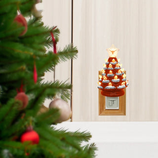 Texas Longhorns Christmas Tree Night Light