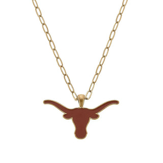 Texas Longhorns Pendant Necklace