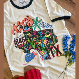 Branded Cotton Women's Tees Texas Roots Tee
