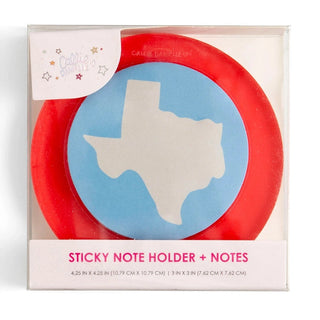 Texas Sticky Notes with Holder