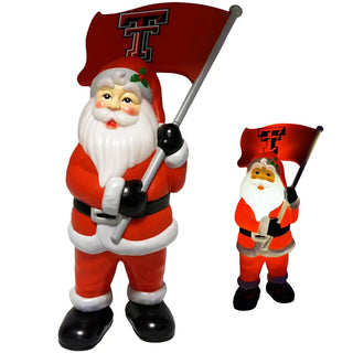 Texas Tech Blow Mold Santa