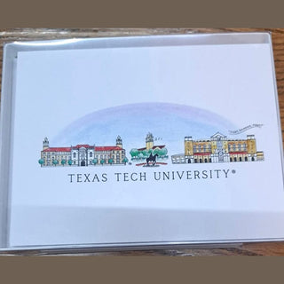 Texas Tech Campus Boxed Note Cards
