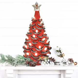 Texas Tech Ceramic Tree