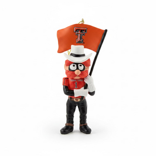 Texas Tech Mascot Flag Ornament