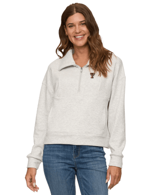Texas Tech Super Soft Plush 1/2 Zip Top