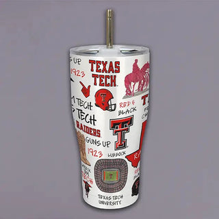 Magnolia Lane Drinkware Texas Tech Tumbler