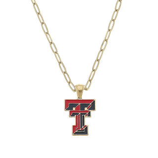 Texas Tech University Logo Necklace