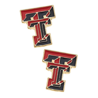 Texas Tech University Stud Earrings