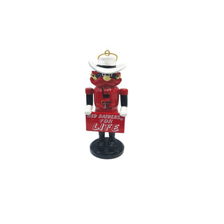 Santa's Workshop Christmas Ornament Texas Tech for Life Ornament