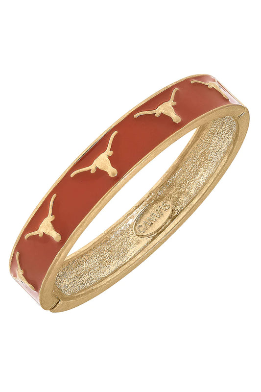 Texas Longhorns Logo Bangle