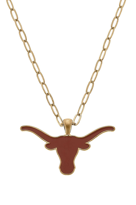 Texas Longhorns Pendant Necklace