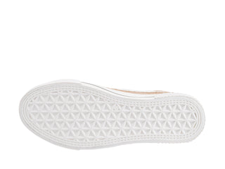 Corky That's Her sneaker white rubber outsole with geometric tread pattern