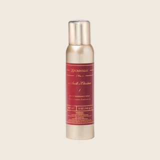 Aromatique The Smell of Christmas Room Fragrance Spray in gold aerosol can with burgundy label, 5oz