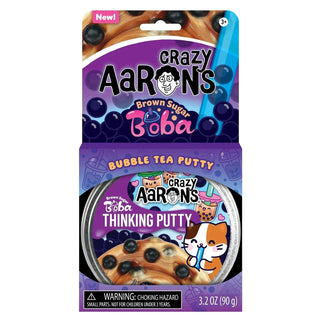 Crazy Aaron toys Thinking Putty-Brown Sugar Boba
