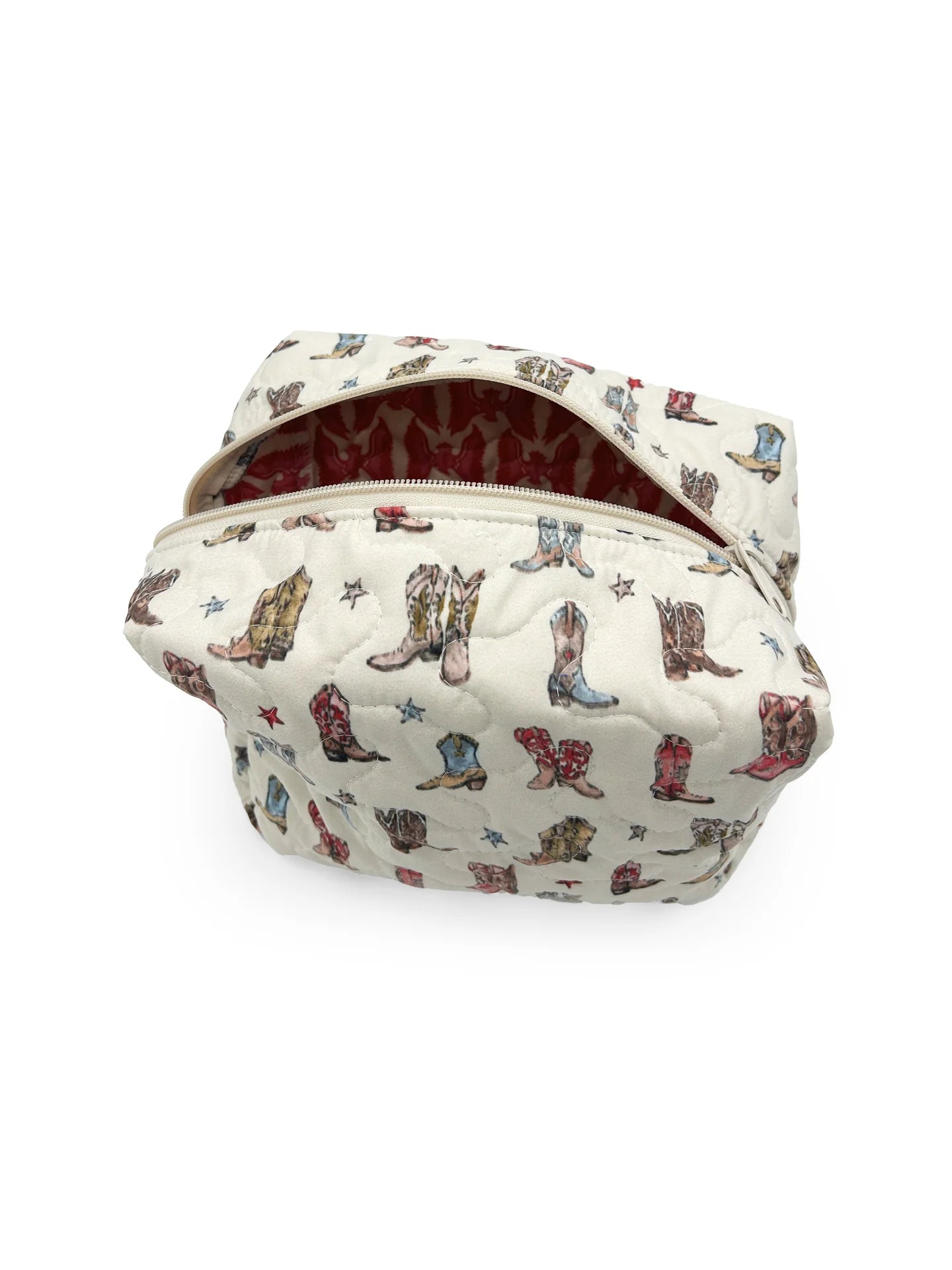 Thunderbird Boots Sand Makeup Bag