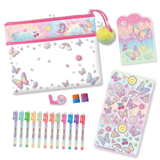 Hot Focus stationary Tie Dye Butterfly Journal Kit