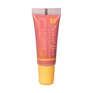 Primrose Mist salmon-pink buildable lip glaze with sunflower oil and matte tube