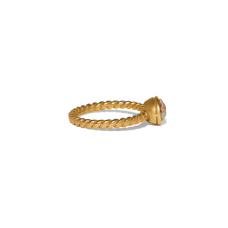 Trust Your Journey Double Pearl Ring