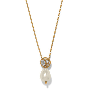 Trust Your Journey Petite Pearl Necklace