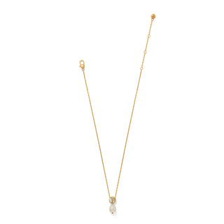 Trust Your Journey Petite Pearl Necklace