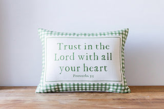 Trust in the Lord Pillow