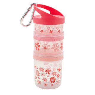 Ore Originals Baby Goods Pink Flowers Twist & Snack Stacker