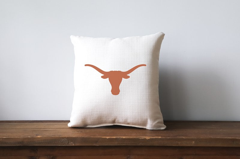 University of Texas Logo Pillow