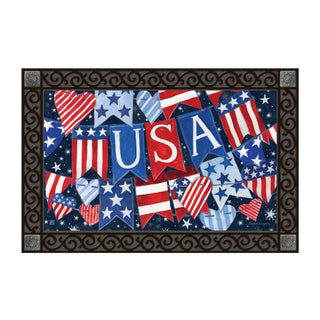 Studio M Outdoor Mats USA Banner Matmate