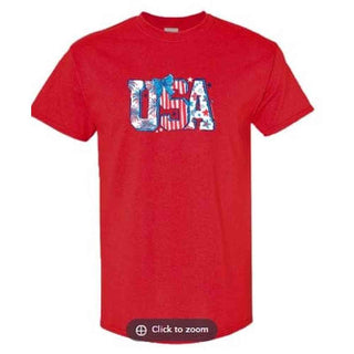 Southern Couture Women's Tops USA Tee