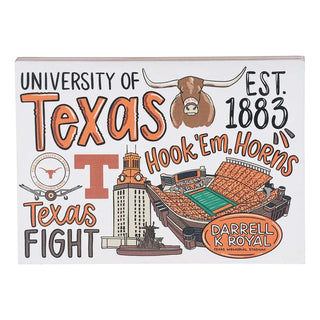 Glory Haus Home Decor University of Texas Bock Sign